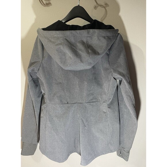 MONDETTA OUTDOOR PROJECT W’s Sz M Gray Active Fleece Lined Soft Shell Jacket - Picture 3 of 6